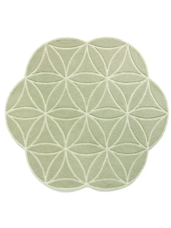 Bloom Rug Soft Green